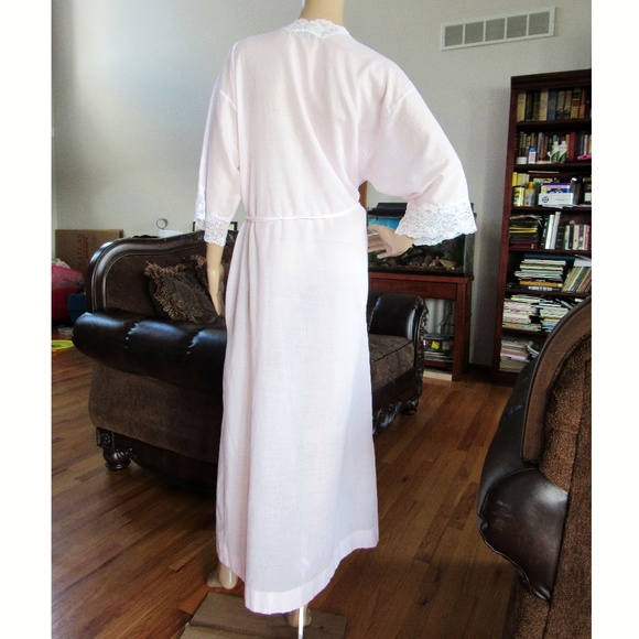 Christian Dior Lingerie Vintage Pink Robe - Picture 3 of 5